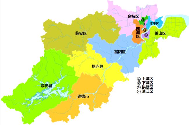 杭州魅力版图全新绽放——最新行政区划图鉴