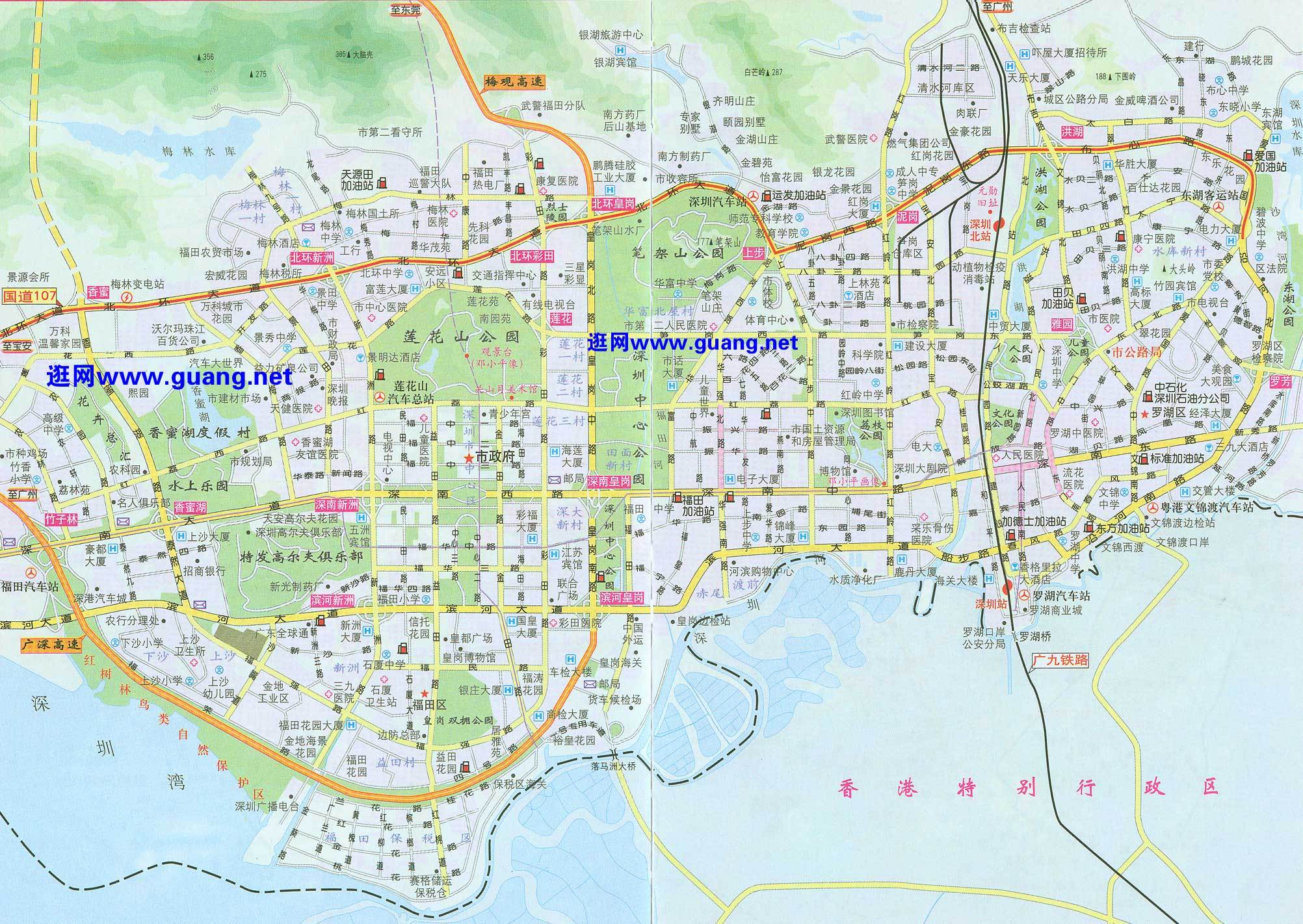 深圳最新高清地图版发布